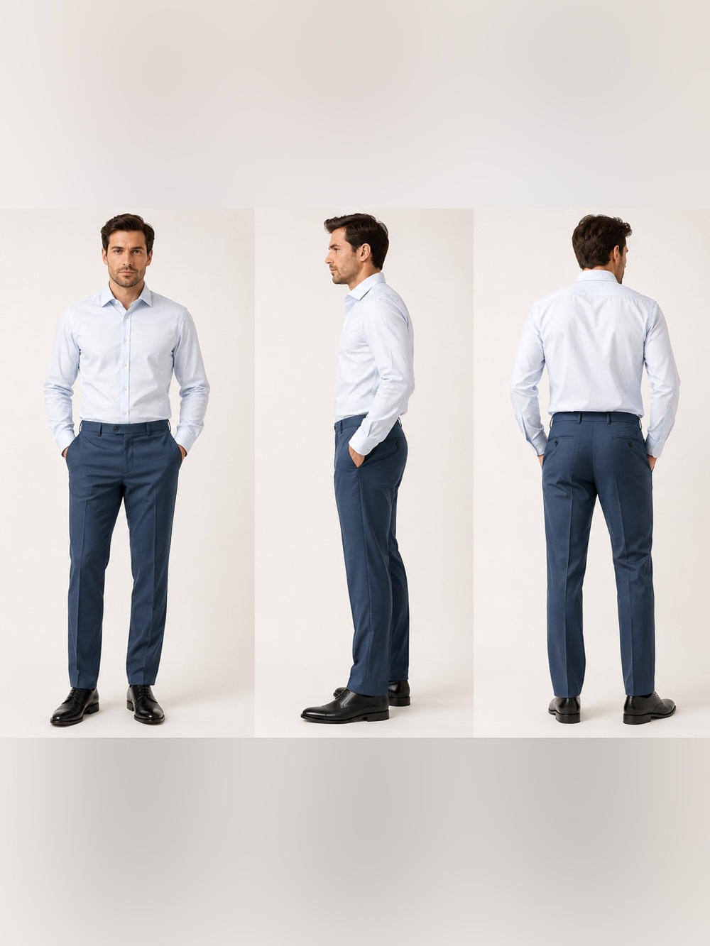 MICHAEL Michael Kors Men’s Dress Pants 32W x 32L Blue Stretch NWT